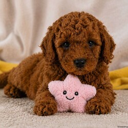 Jake/Cavapoo									Puppy/Male	/May 22nd, 2026,Healthy!! Happy!! Huggable is what I am!! My name is Jake and I am an F1b Cavapoo puppy!!I am Hypoallergenic and nonshedding!! I am adventerous and love playing!! I love people and interacting with other fur pals! I will be sure to attract lots of attention with my sweet puppyality! I come to you vet checked, dewormed, and up to date on all vaccines and dewormer.My Mom is our own sweet Josie a 19# F1 Cavapoo and Dad is Rookie a handsome 11# mini Poodle. Please contact Fran to find out more on the process of adopting me into my new home.shipping is available anywhere in the USA! There will be a 7% sales tax charge for all in home pick ups.